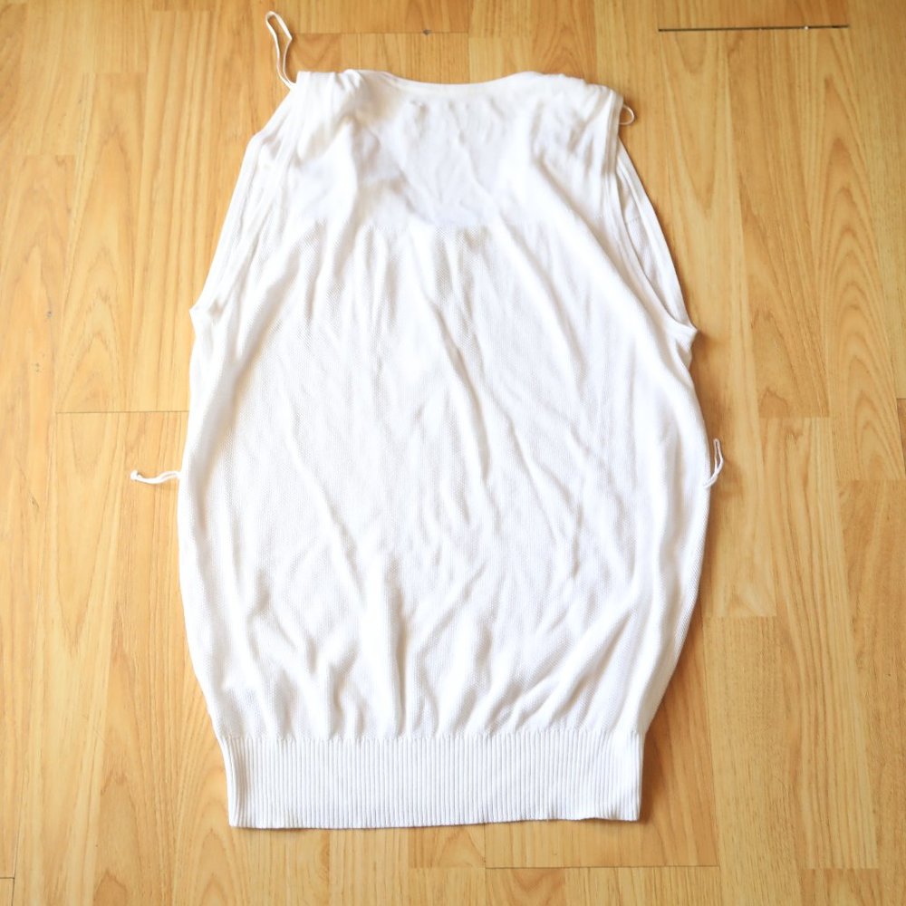 Guess - White Knit sleeveless top!